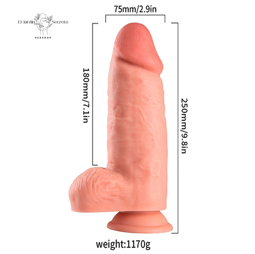 Dildo 25cm Gordo Realista Base de Succión Anal Punto G Lance Cock 4 Dildo 25cm Gordo Realista Base de Succión Anal Punto G Lance Cock