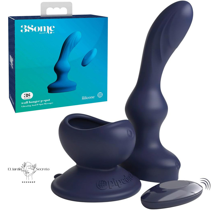 Plug Anal 14cm Punto P con Vibración Wall Banger P-Spot Pipedream 1 Plug Anal 14cm Punto P con Vibración Wall Banger P-Spot Pipedream