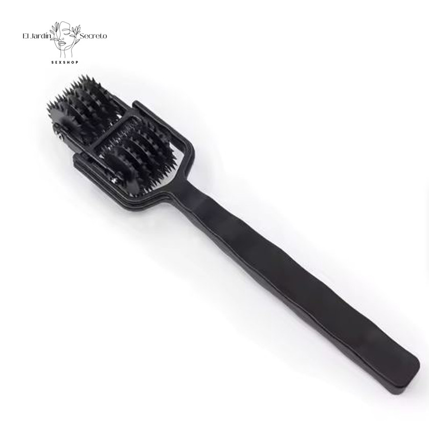 Rueda Wartenberg BDSM Negro Doble Rueda BDSM Bondage 1 Rueda Wartenberg BDSM Negro Doble Rueda BDSM Bondage