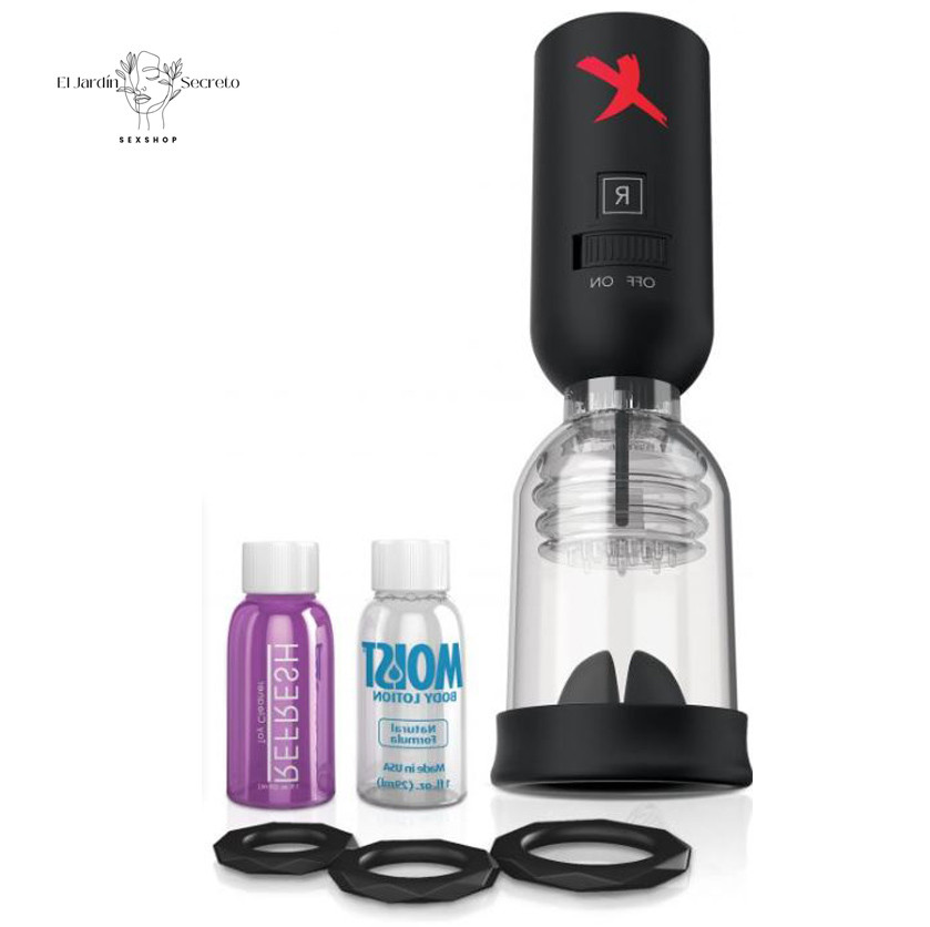 Bomba de Succión con Vibración para pene Tip Teazer Power Pump Pipedream
