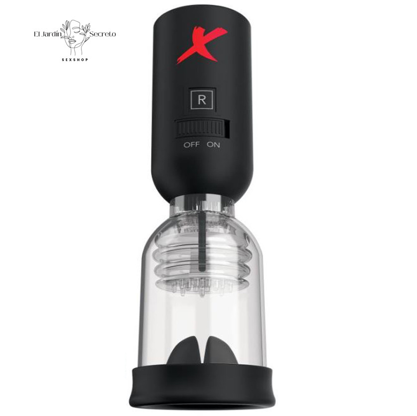 Bomba de Succión con Vibración para pene Tip Teazer Power Pump Pipedream
