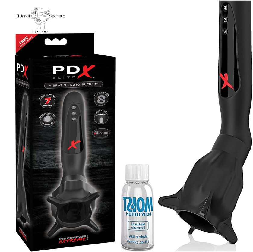 Masturbador para pene Vibrador Succión Roto Sucker Pipedream 1 Masturbador para pene Vibrador Succión Roto Sucker Pipedream