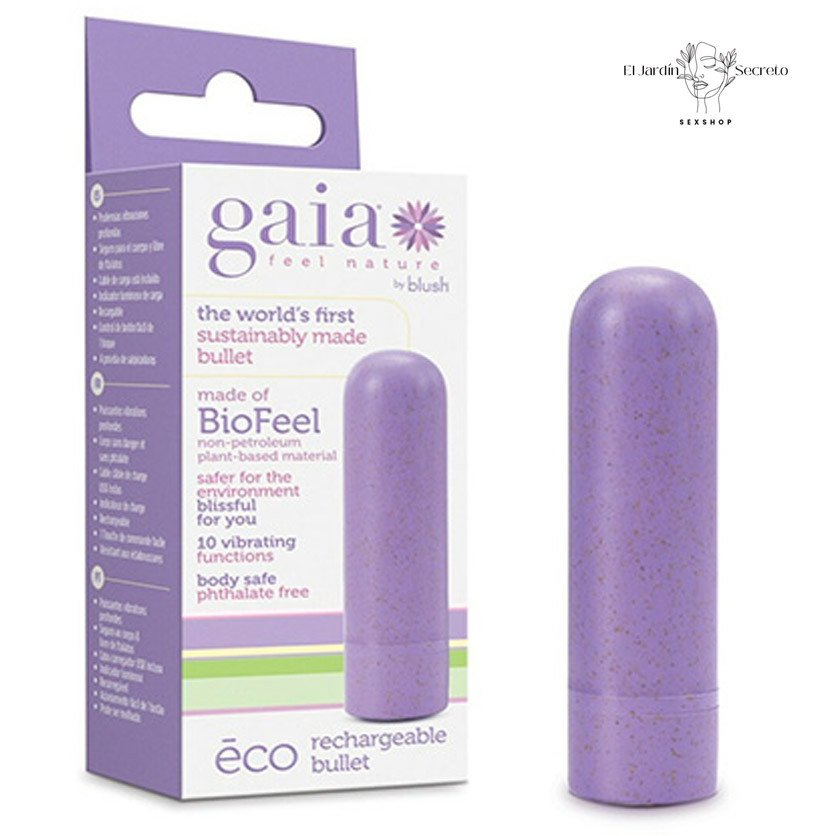 Mini Bala Vibrador 7cm Para Clítoris y Pezones Eco Bullet Lilac Blush 1 Mini Bala Vibrador 7cm Para Clítoris y Pezones Eco Bullet Lilac Blush