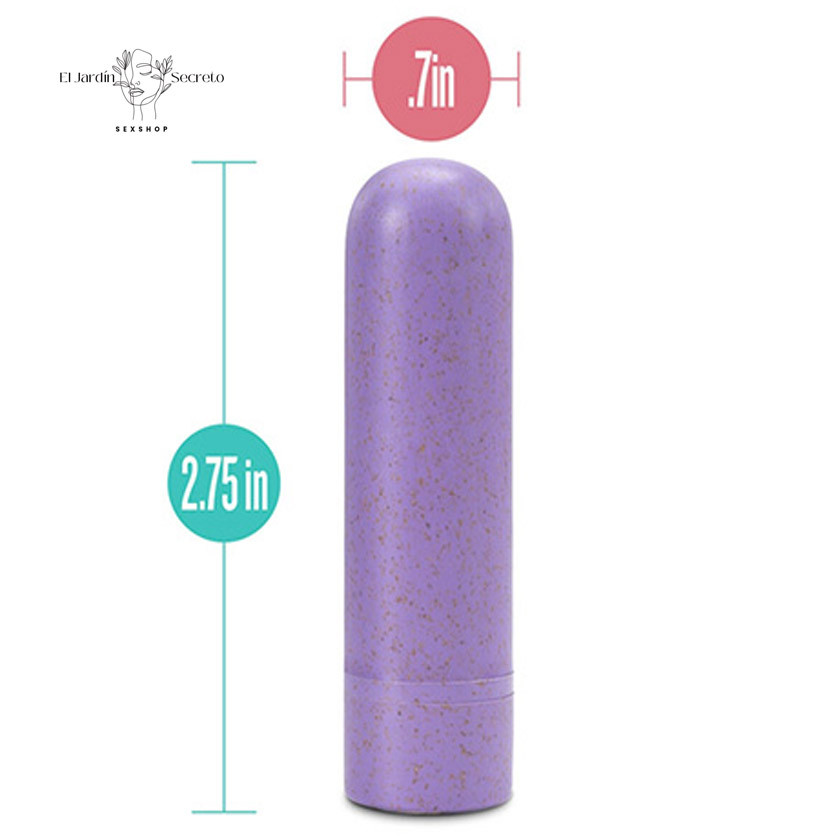 Mini Bala Vibrador 7cm Para Clítoris y Pezones Eco Bullet Lilac Blush 5 Mini Bala Vibrador 7cm Para Clítoris y Pezones Eco Bullet Lilac Blush