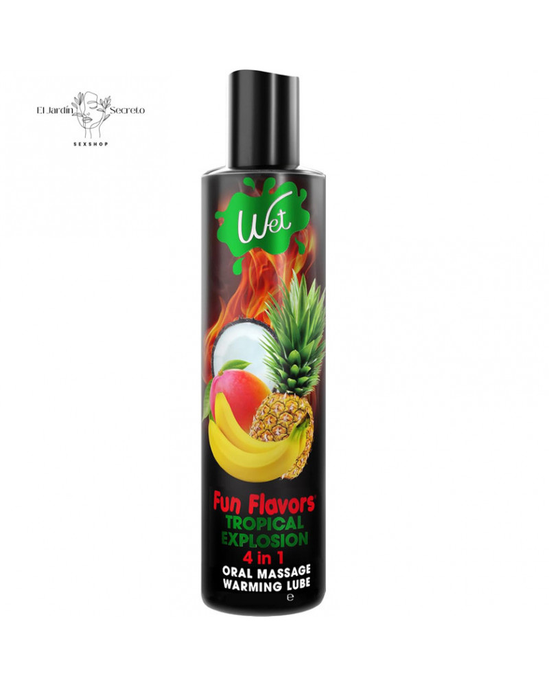 Lubricante Tropical Explosion Fun Flavors Wet 4 lubricante tropical explosion fun flavors wet