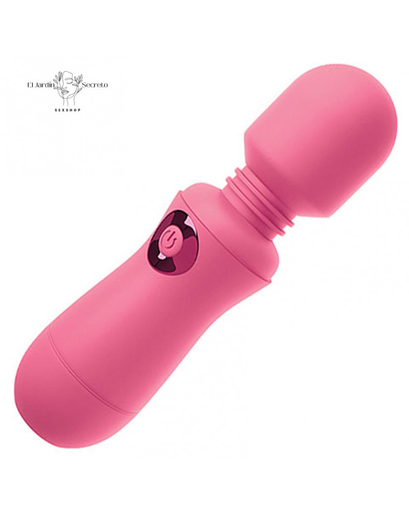 vibrador 20cm cabeza flexible omg wands fuchsia pipedream