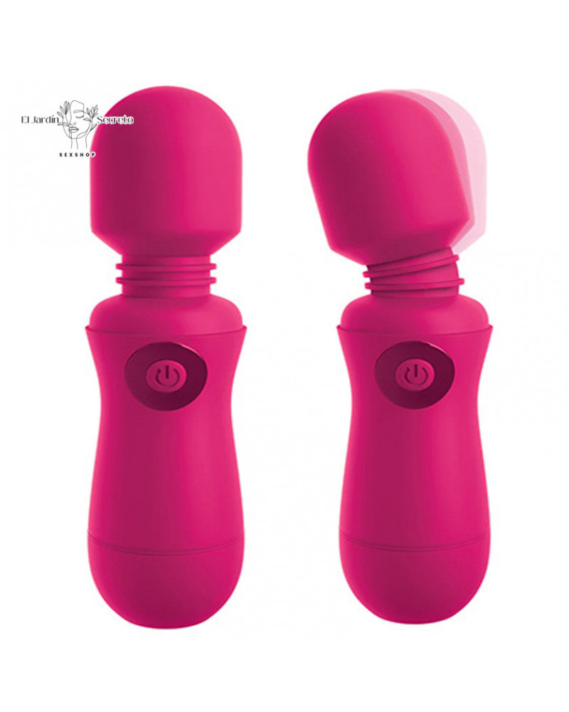 Vibrador 20cm Cabeza Flexible OMG Wands Pink Pipedream 5 vibrador 20cm cabeza flexible omg wands pink pipedream