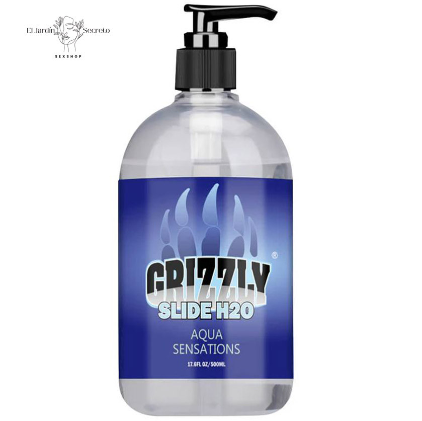 Grizzly Lubricant Slide H2O Lubricante Sexual 500ml Sexo Anal Vaginal 1 Grizzly Lubricant Slide H2O Lubricante Sexual 500ml Sexo Anal Vaginal