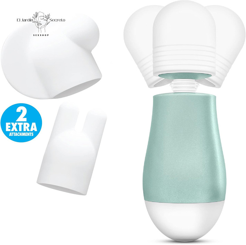 Vibrador 3 Cabezas para Clítoris y pezones Noje Fauna Sage Blush 4 Vibrador 3 Cabezas para Clítoris y pezones Noje Fauna Sage Blush