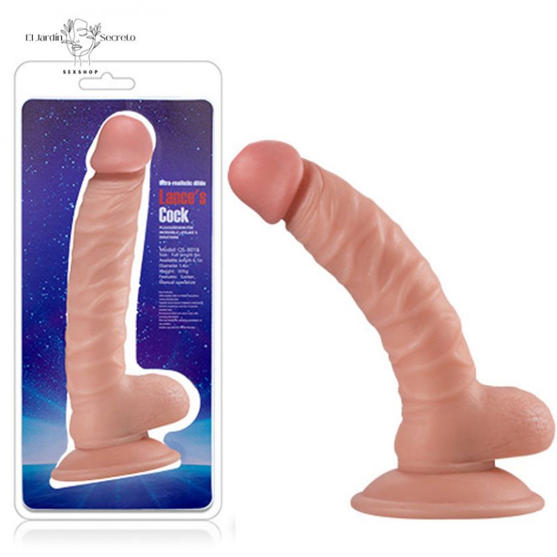 Dildo 20cm Dildo realista sexo Penetración Anal o Vaginal Punto G