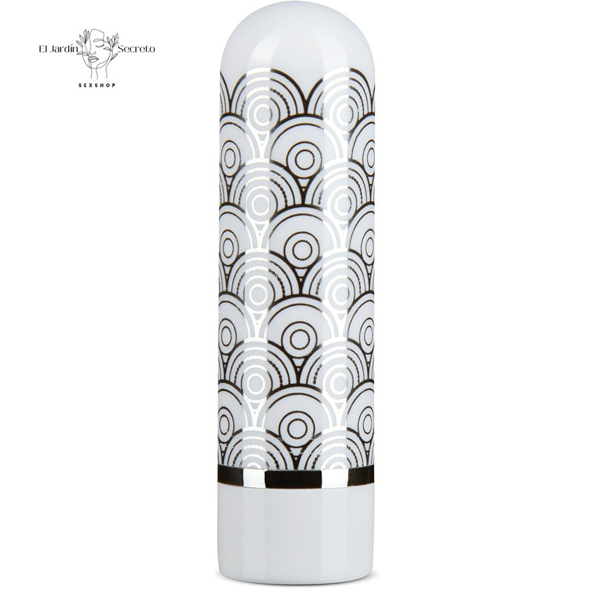 Mini Bala Vibrador 6cm Clítoris Glitzy Halo Silver Blush 3 Mini Bala Vibrador 6cm Clítoris Glitzy Halo Silver Blush