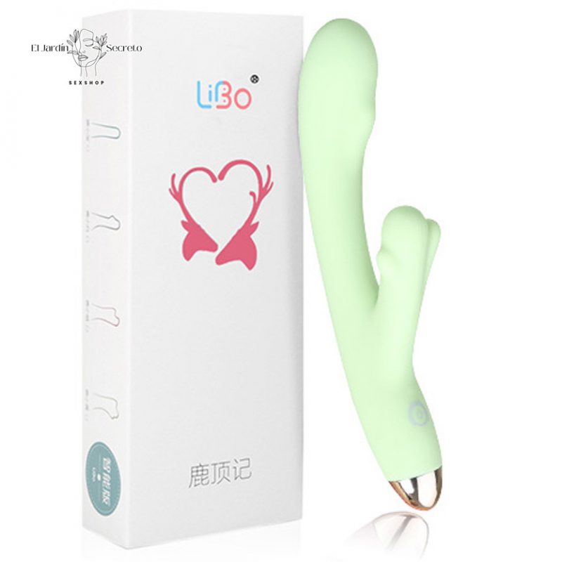 Vibrador 22cm Vibrador para Punto G y Clítoris Libo Magic Vibrator C