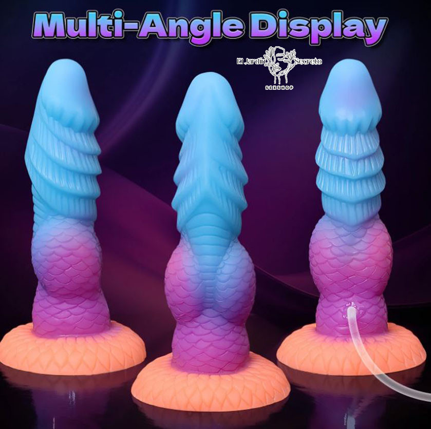 Dildo 21cm con eyaculación Dildo de Fantasía Anal vaginal Punto G 4 Dildo 21cm con eyaculación Dildo de Fantasía Anal vaginal Punto G