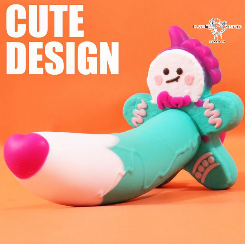Dildo 18cm Dildo Fantasia galleta navidad Sexo Anal vaginal Punto G 4 Dildo 18cm Dildo Fantasia galleta navidad Sexo Anal vaginal Punto G