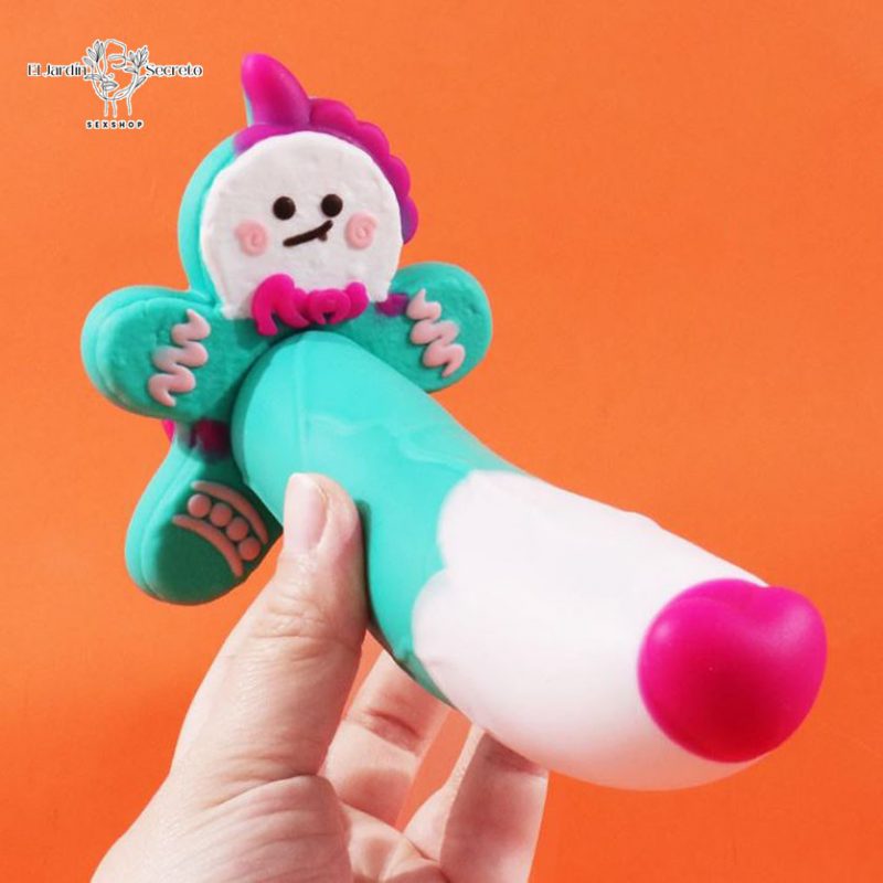 Dildo 18cm Dildo Fantasia galleta navidad Sexo Anal vaginal Punto G