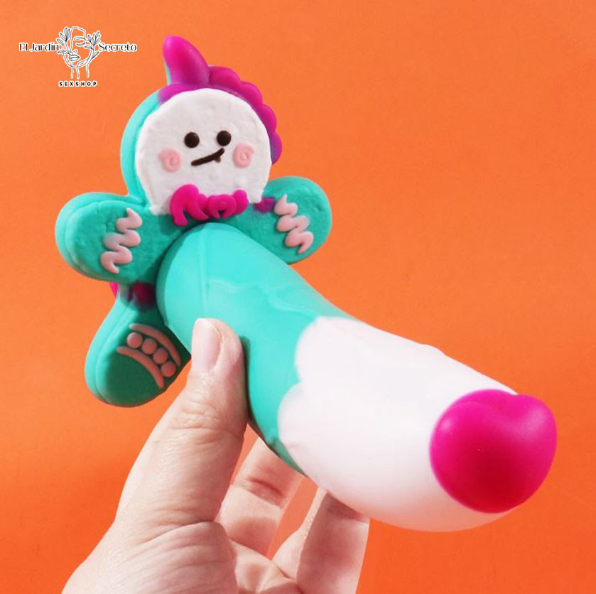 Dildo 18cm Dildo Fantasia galleta navidad Sexo Anal vaginal Punto G 1 Dildo 18cm Dildo Fantasia galleta navidad Sexo Anal vaginal Punto G