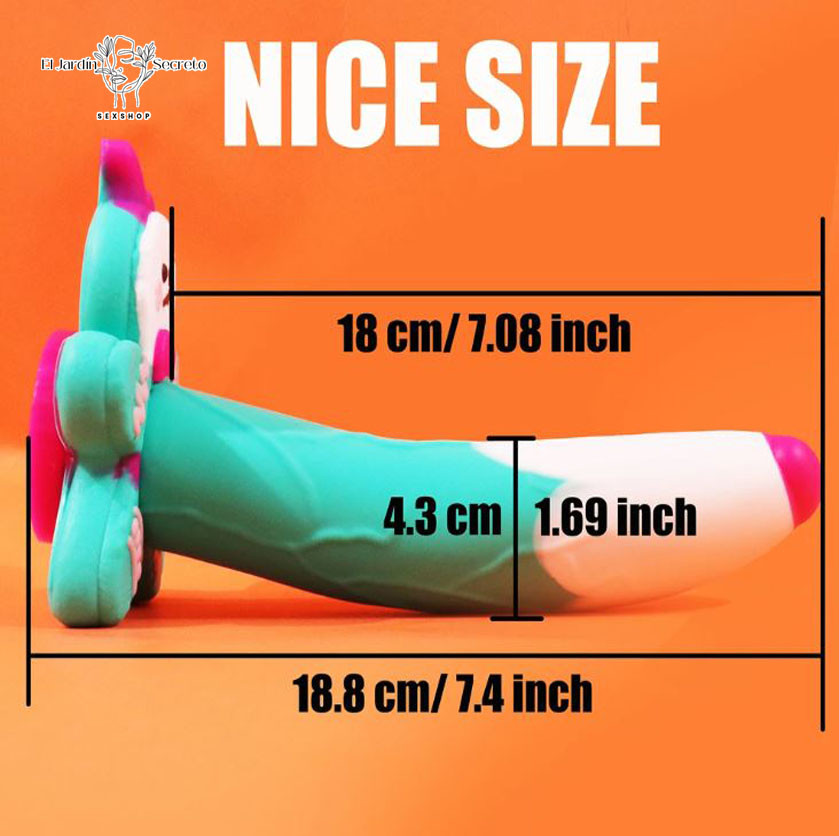 Dildo 18cm Dildo Fantasia galleta navidad Sexo Anal vaginal Punto G 7 Dildo 18cm Dildo Fantasia galleta navidad Sexo Anal vaginal Punto G