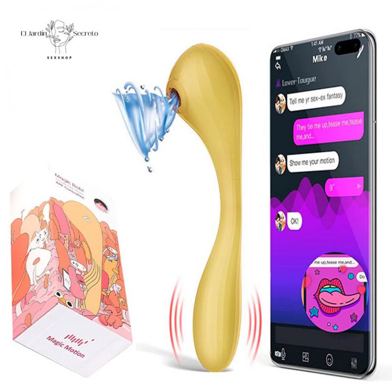 Succionador Clítoris Vibrador Punto G APP Bobi Magic Motion