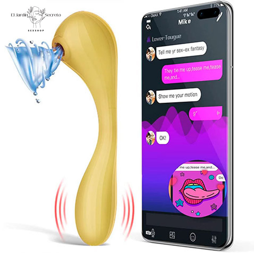 Succionador Clítoris Vibrador Punto G APP Bobi Magic Motion 4 Succionador Clítoris Vibrador Punto G APP Bobi Magic Motion