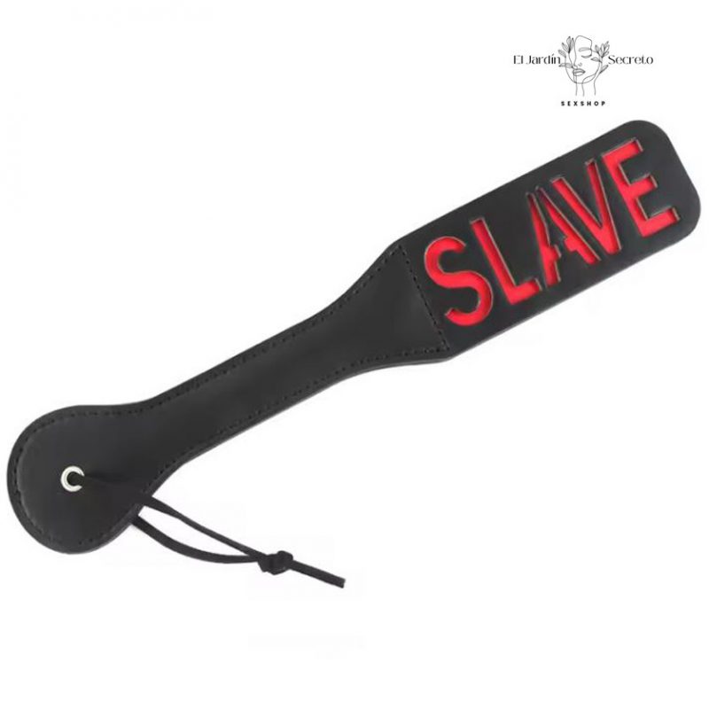 Paleta SLAVE Paleta Negra para Nalgadas Spanking BDSM