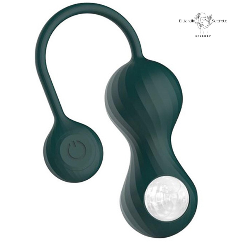 Bolas Kegel con vibración APP Fun Town Crystal Magic Motion 3 Bolas Kegel con vibración APP Fun Town Crystal Magic Motion