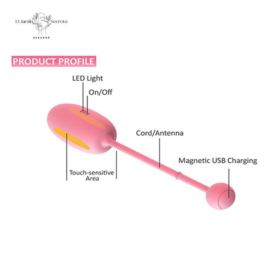 Entrenador Vaginal Bolas Kegel con vibración APP Kegel Coach Magic Motion 6 Entrenador Vaginal Bolas Kegel con vibración APP Kegel Coach Magic Motion