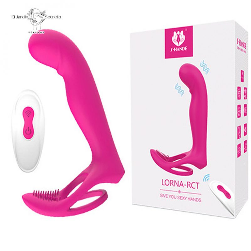 Anillo Para Pene con Vibrador para Doble penetración S-Hande5