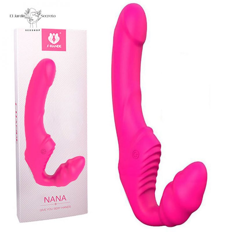 Vibrador Strap On Para Dama Punto G Clítoris Nana S-Hande