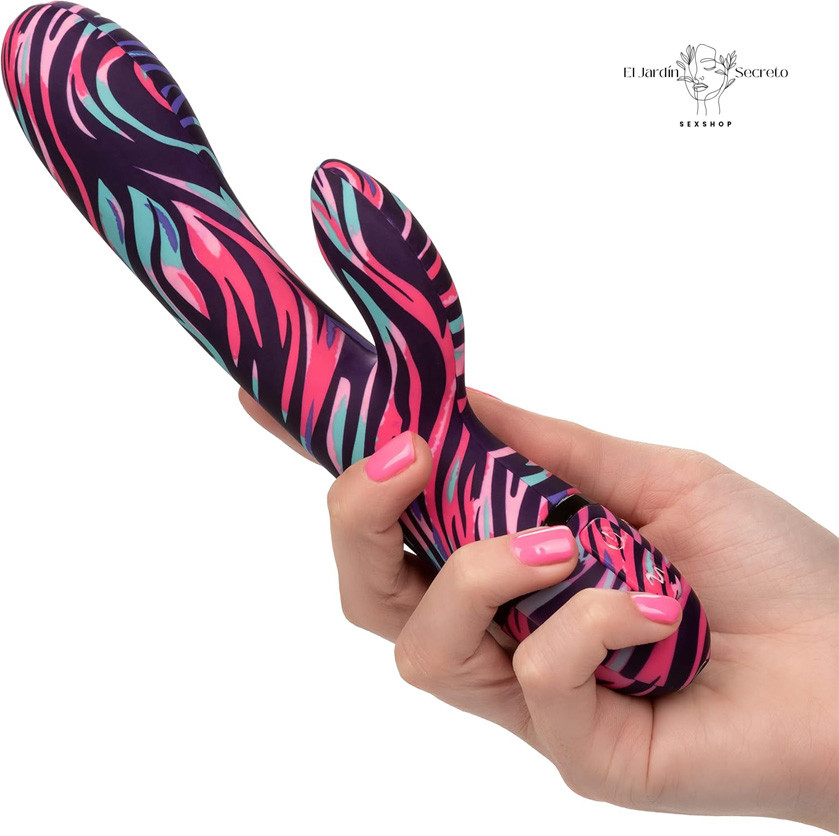 Vibrador Multicolor Para Punto g y Clítoris Ménage à Moi Dual Wand 5 Vibrador Multicolor Para Punto g y Clítoris Ménage à Moi Dual Wand