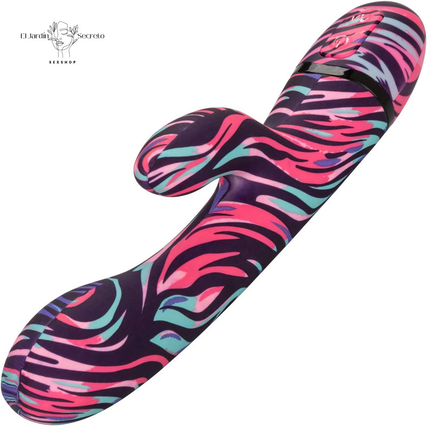 Vibrador Multicolor Para Punto g y Clítoris Ménage à Moi Dual Wand 6 Vibrador Multicolor Para Punto g y Clítoris Ménage à Moi Dual Wand