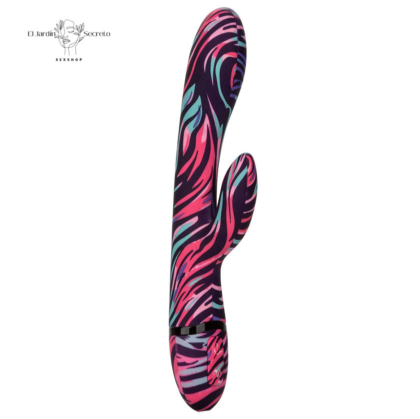 Vibrador Multicolor Para Punto g y Clítoris Ménage à Moi Dual Wand 7 Vibrador Multicolor Para Punto g y Clítoris Ménage à Moi Dual Wand