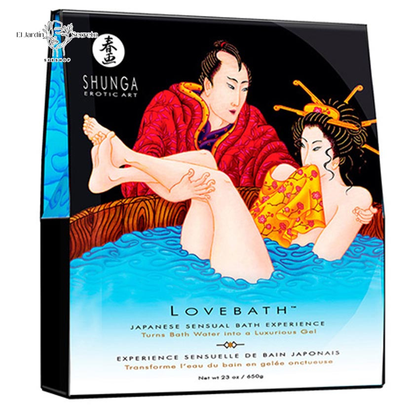 Polvos Gel Baño Erótico SHUNGA LoveBath Ocean Temptations 1 Polvos Gel Baño Erótico SHUNGA LoveBath Ocean Temptations