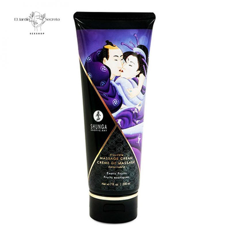 Crema para Masaje Erótico Sabor Frutas Eroticas Shunga Cream