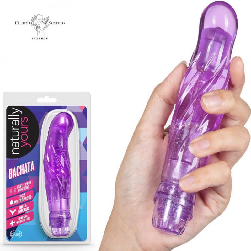 Vibrador 16cm Vaginal Punto G Bachata Purple Blush Novelties