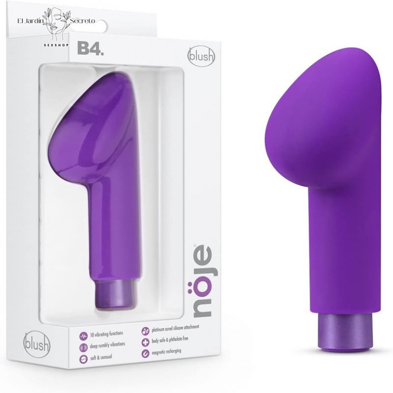Vibrador 13cm Clitoris Punto G Noje B4 Iris Blush Novelties