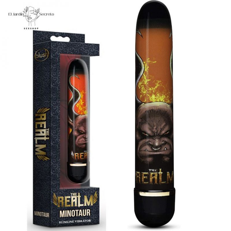 Bala Vibrador 16cm Te Realm Minotaur Red Blush Novelties