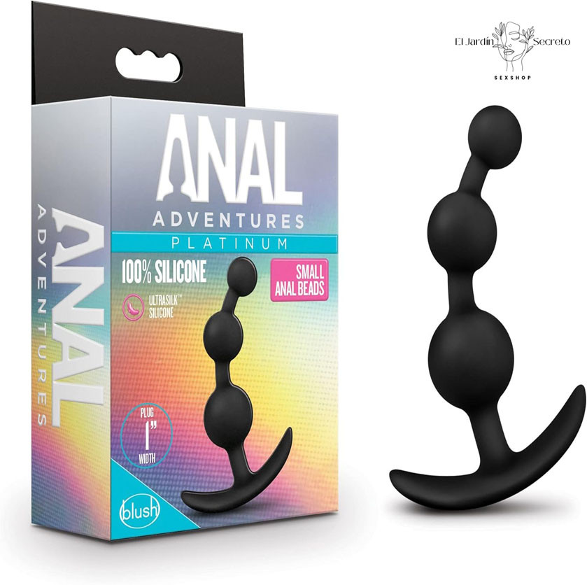 Bolas Anales 14cm Bolas Anales Small Anal Beads Black Blush 1 Bolas Anales 14cm Bolas Anales Small Anal Beads Black Blush