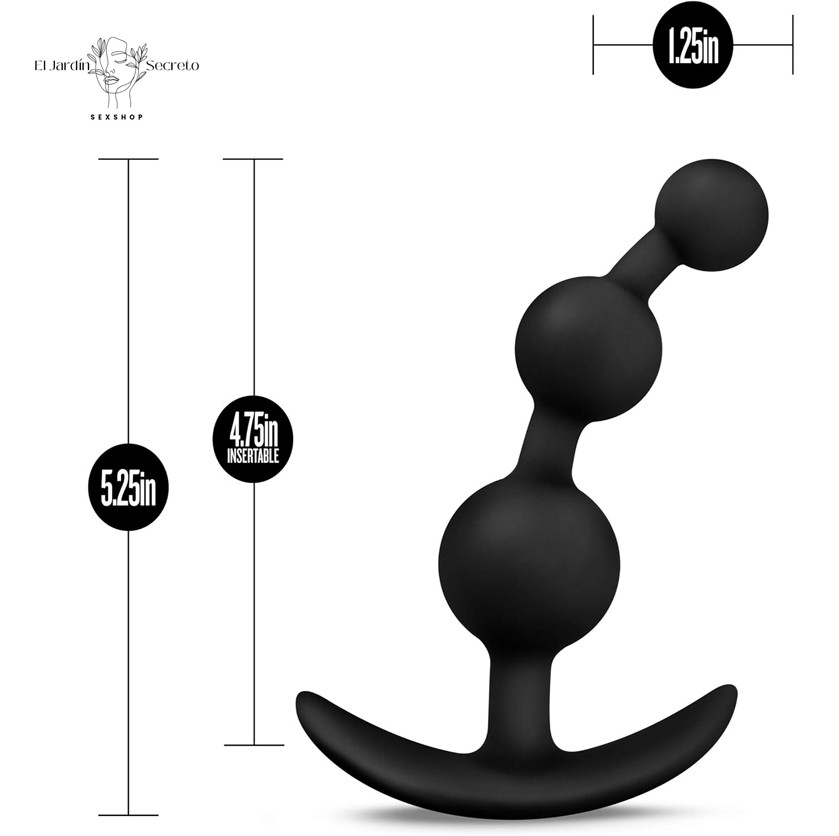 Bolas Anales 14cm Bolas Anales Small Anal Beads Black Blush 4 Bolas Anales 14cm Bolas Anales Small Anal Beads Black Blush