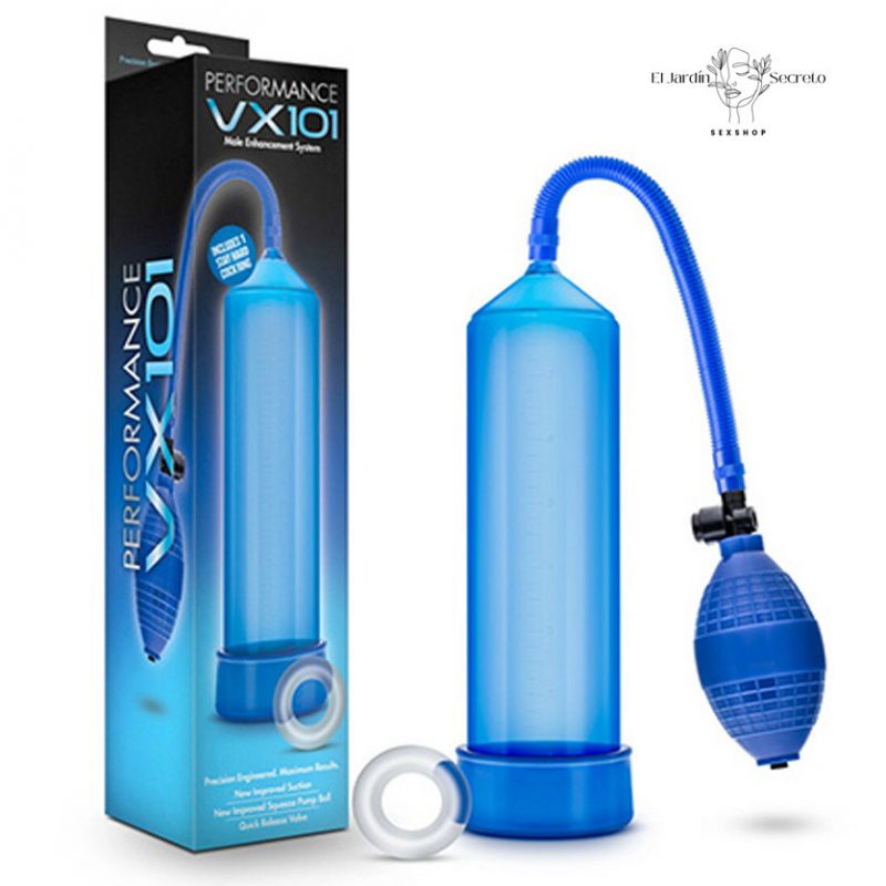 Bomba de Succión para pene VX101 Pump Blue Blush Novelties
