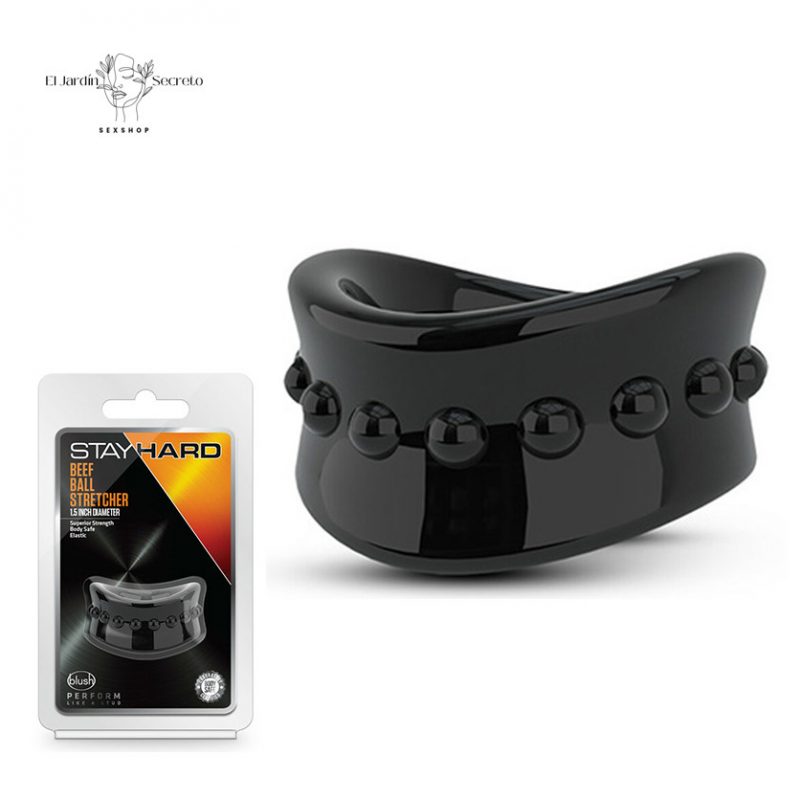 Anillo Para Pene Beef Ball Stretcher Black Blush Novelties