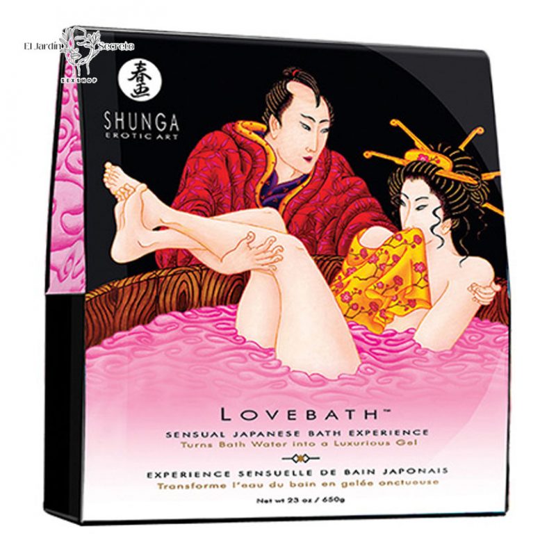 Polvos Gel Baño Erótico SHUNGA LoveBath Dragon Fruit