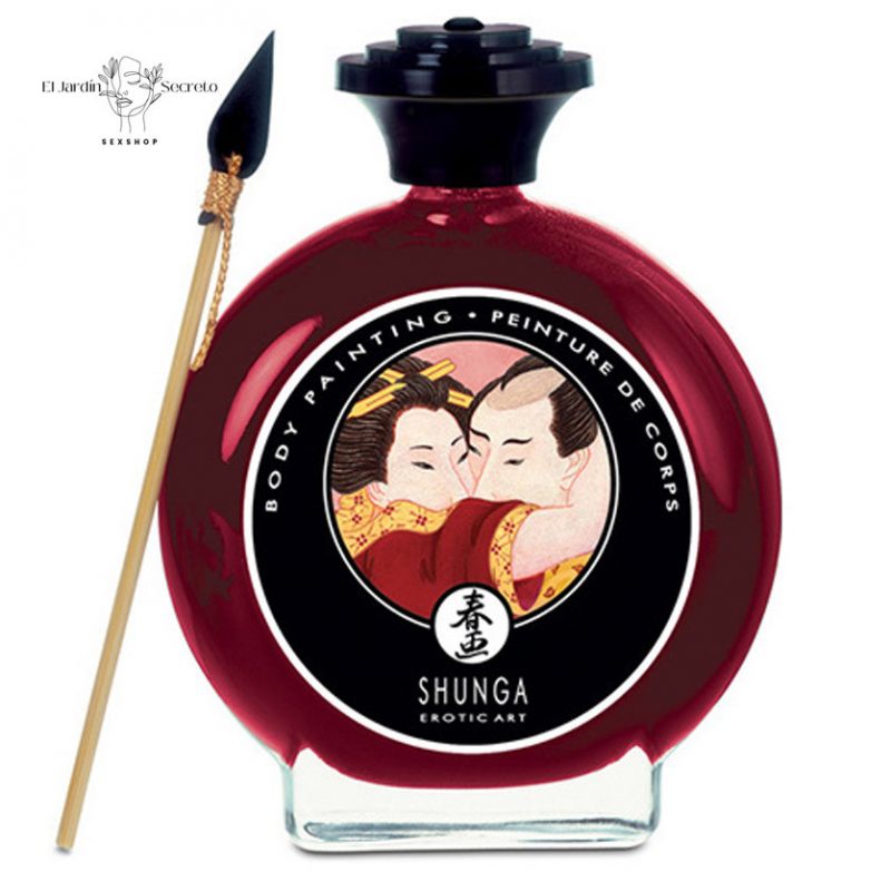 Pintura Corporal Comestible Strawberry Wine Shunga