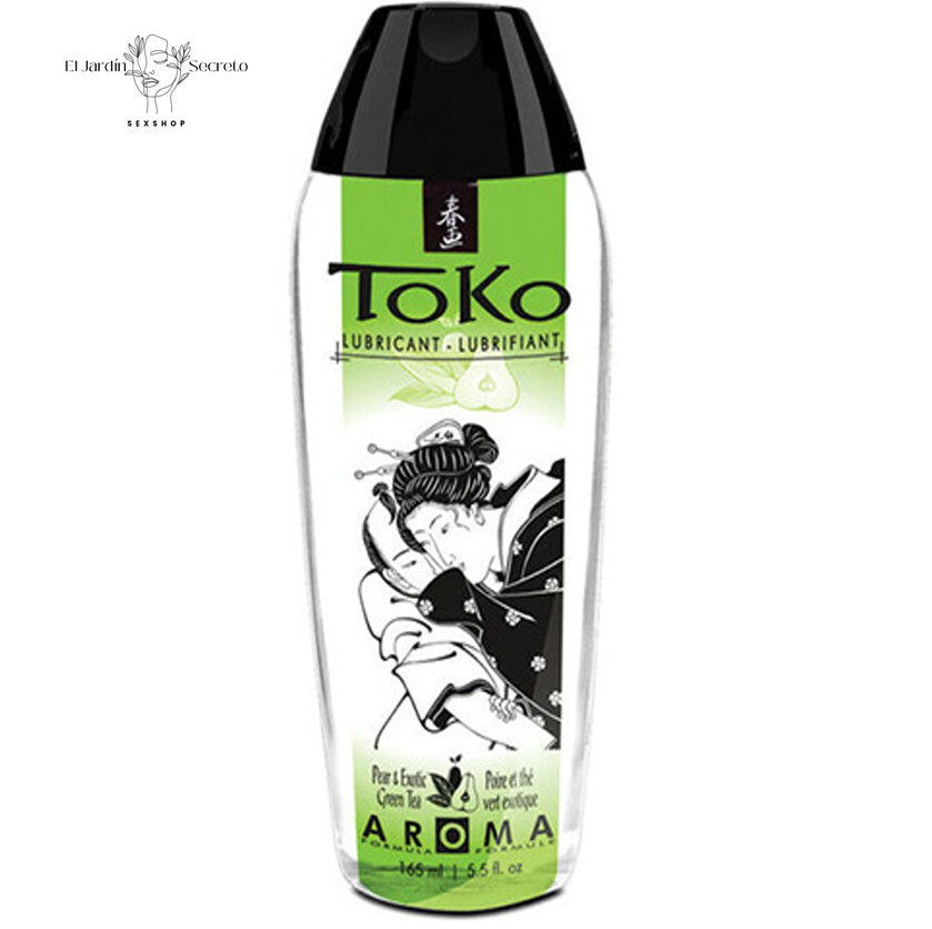Lubricante Sexual Base Agua Toko Aroma Pear Exotic Green Tea Shunga