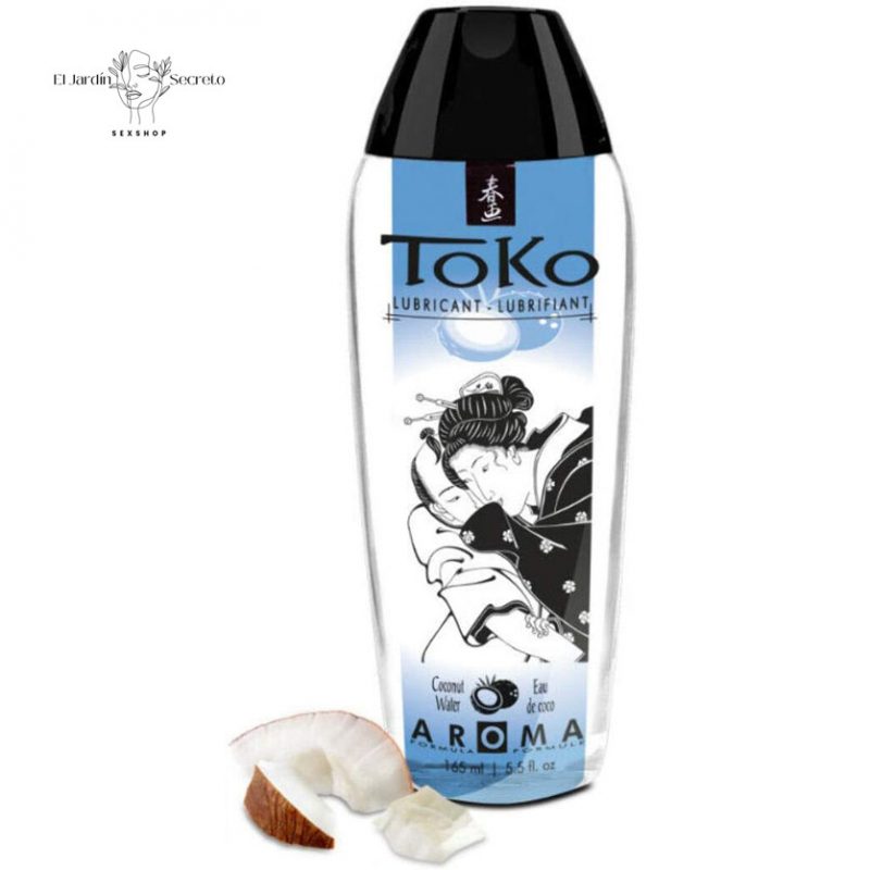 Lubricante Sexual Base Agua Toko Aroma Coconut Water Shunga