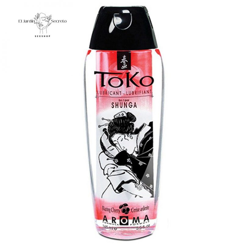 Lubricante Sexual Base Agua Toko Aroma Blazing Cherry Shunga