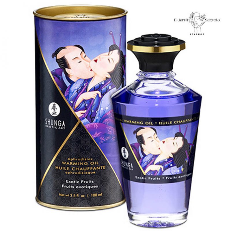 Aceite Efecto Calor Afrodisiaco Warming Oil Exotic Fruits Shunga