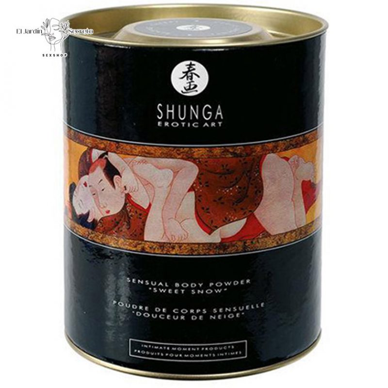 Polvos Corporales Eróticos SHUNGA Sensual Body Powder Sweet Snow Strawberry
