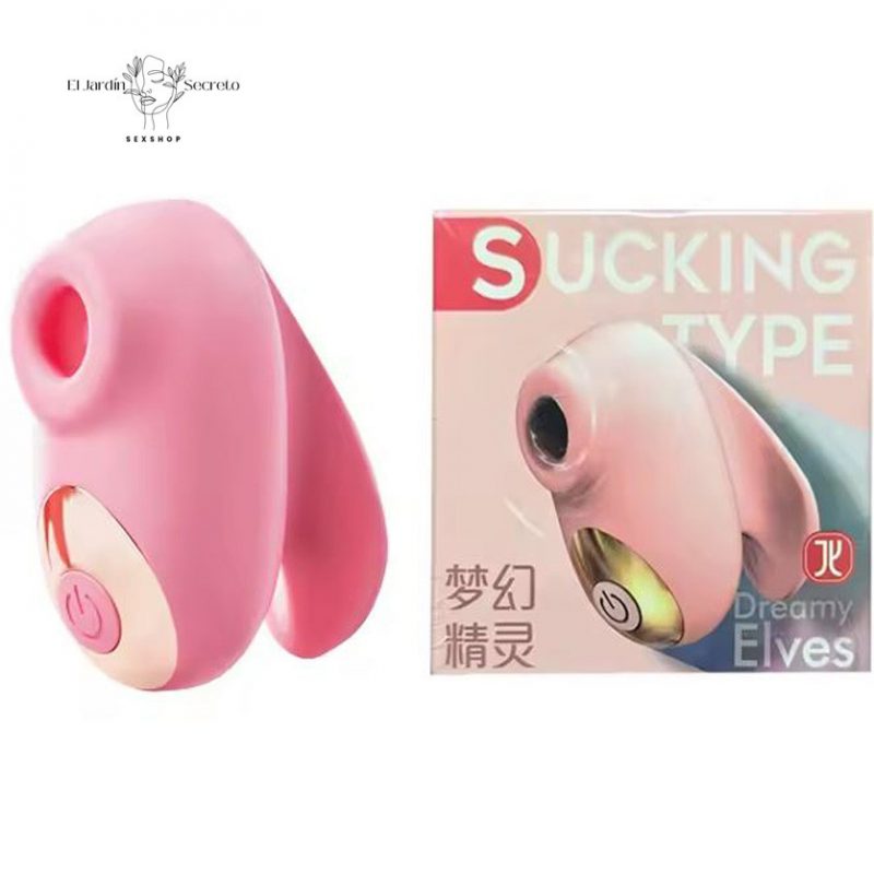 Mini Succionador para tu clítoris Vibrador Clítoris Silicon Rosa