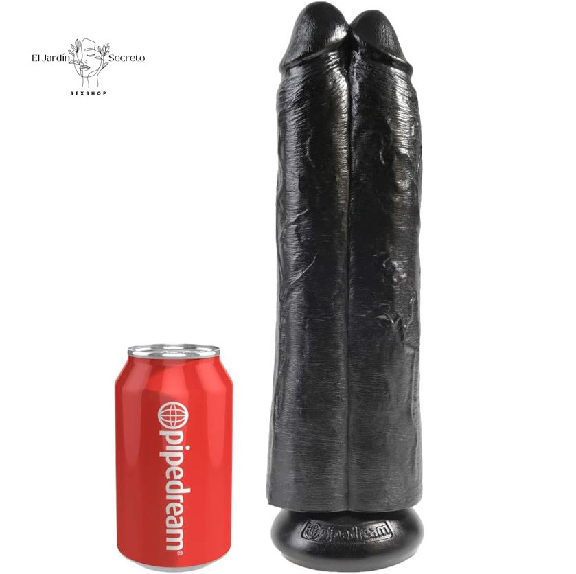 Arnés Doble Dildo 30cm Hueco Para Hombre Two Cocks One Hole Pipedream