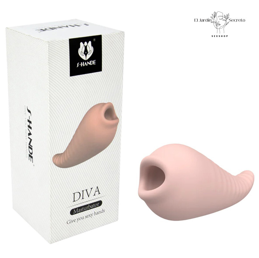 Masturbador masculino forma de garganta Diva S-Hande 1 Masturbador masculino forma de garganta Diva S-Hande